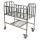 Movable Stainless Steel Hospital Baby Cot