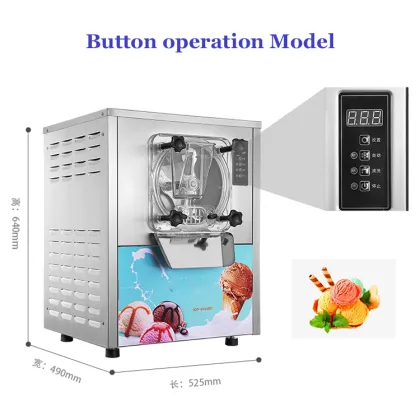 Desktop Small Italian Turkish Hard Ice Cream Machine for Haagen Dazs Spherical Ice Cream Balls