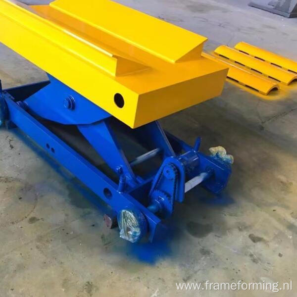 10 tons uncoiler with car 10 tons decoiling machine with car