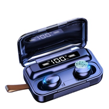 2200mAh Charging Box 9D Headsets Stereo Sports Waterproof Earbuds Wireless Headphone