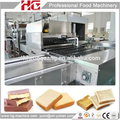 Whole set high quality sliced cake production line