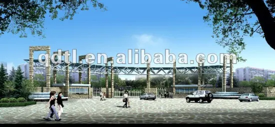 Steel structure space tube truss market