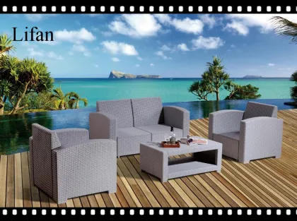 HOTEL ROYAL Outdoor Rattan wicker sofa set