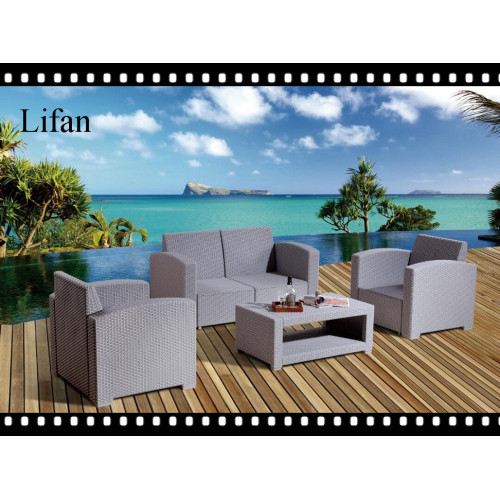 high quality Simple design patio rattan sofa