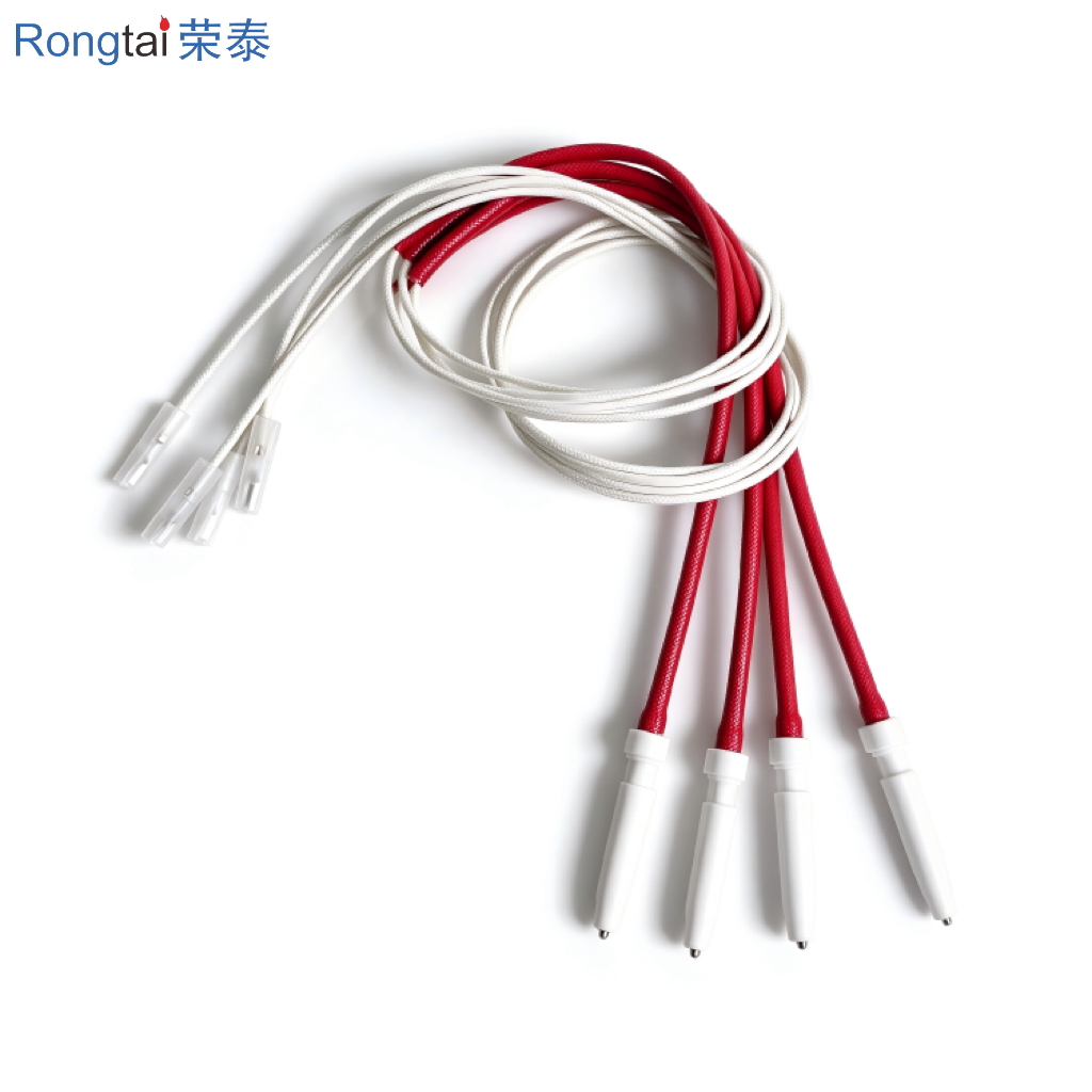 Alumina Gas Burner Ceramic Ignition Electrode for Stove