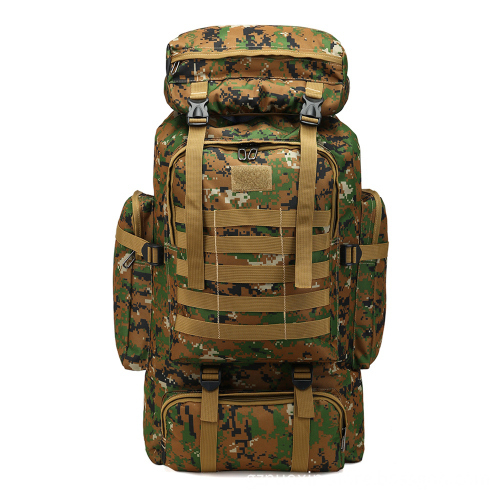 80L Tactical Climbing Mountaineering Backpack for Outdoor Hiking and Trekking