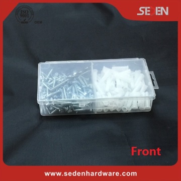 Manufacturer wholesale clear plastic locking folding box