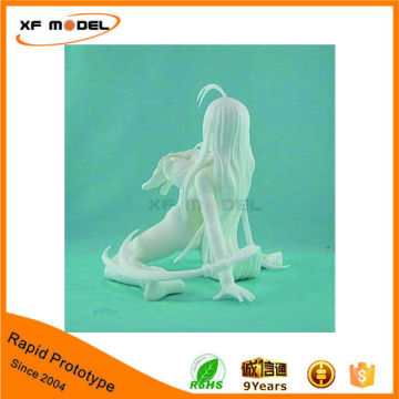 2014 Japan nude girl figurine resin prototype made in China