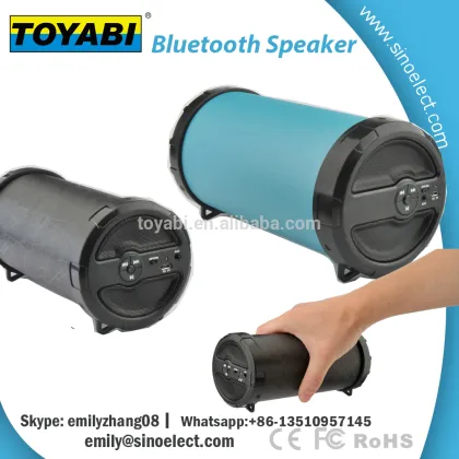 2016 Wireless portable rohs bluetooth speaker with treble bass