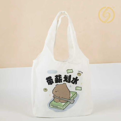 Elegant and Practical Canvas Tote Bag for Daily