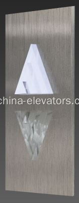 Lanternas de alta ascensão elevador direcional Hall