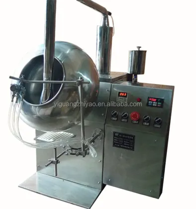 Peanut and Cashew Nuts Chocolate Coating Machine
