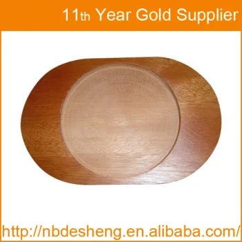 2015 High Quality Eco-friendly Wood Plate Wholesale