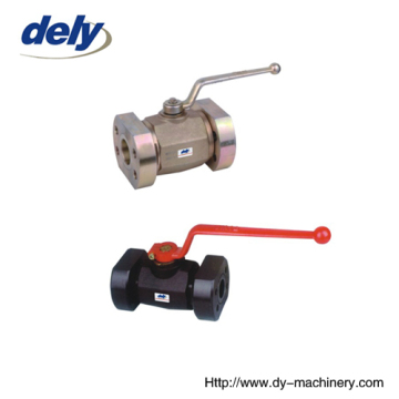 Bkh-sae, Mkh-sae 2 Way High Pressure Ball Valve Flange Connector 