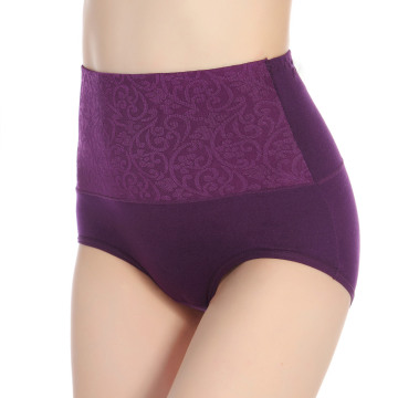 Custom Logo High Waist Cotton Panties for Plus Size Women