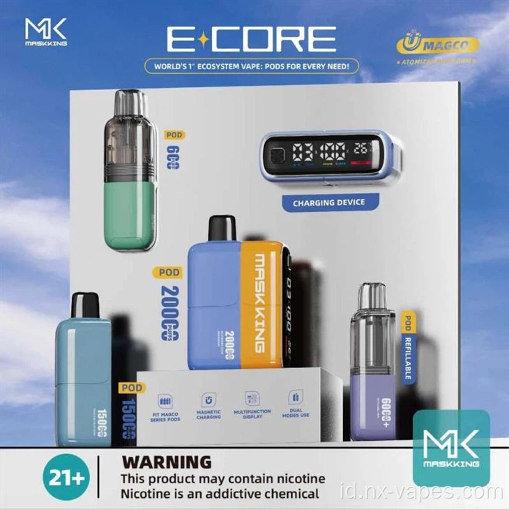 Maskking Ecore 20000 Puffs Disposable Vape Wholesale