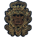 Customized rope embroidery patch badge