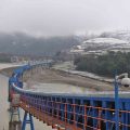 Construction Aggregate Conveyor Pipe Belt Machine