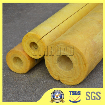 fiber glass wool pipe insulation