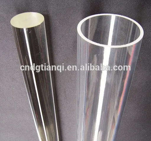 Acrylic clear round rod
