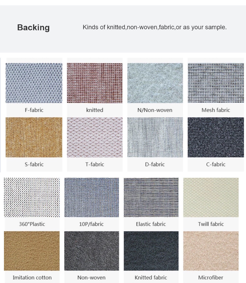 backing fabric