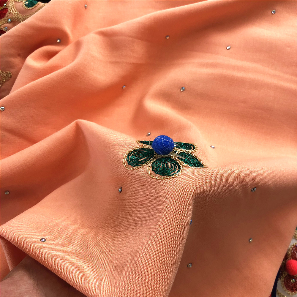 Nice Rayon Challie With Embroidery