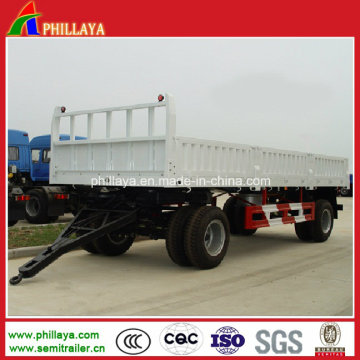 4 Wheels Mini Dump Drawbar Full Towing Dolly Trailer