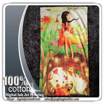 2015 hot sales digital printed beach towel