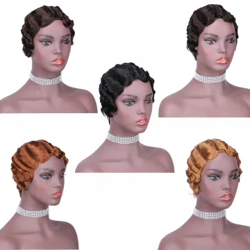 Wholesale 2021 hot Fashion cheap perruque short colored mommy wigs for black woman raw brazilian Indian virgin human hair wigs