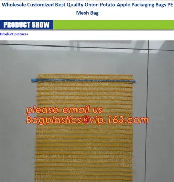 Tubular PP mesh bag, Potatos bags, tomato bags, garlic bags, vegetable, onion, potato fruit packaging
