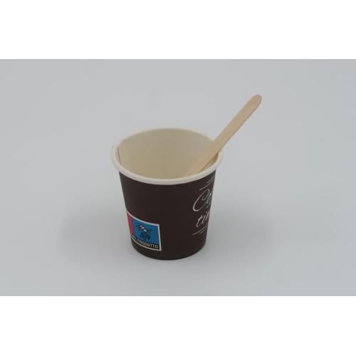 Disposable Wood Stickers Single Paper Wrapped Wood Coffee Stirrers Supplier