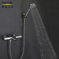 All-Match Black Thermostatic Shower Einfache Anzüge