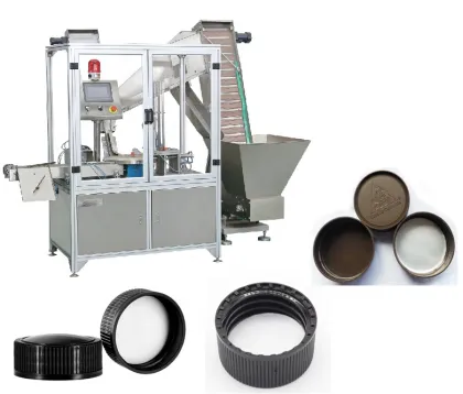 Cap Lining Machinery Washer Inserter