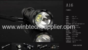 Cree R5 mini Led Torch mini Torch Outdoor Use Led Flashlight T6063-t6 Roxane A16 Cree Q5 R5 Aeronautical Material Led Flas 