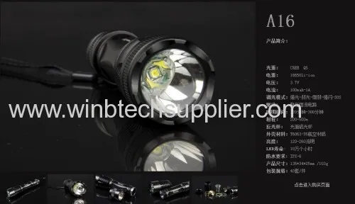 Cree R5 mini Led Torch mini Torch Outdoor Use Led Flashlight T6063-t6 Roxane A16 Cree Q5 R5 Aeronautical Material Led Flas 