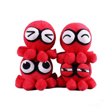 Reversible Stuffed Pulpo Baby Toy Plush