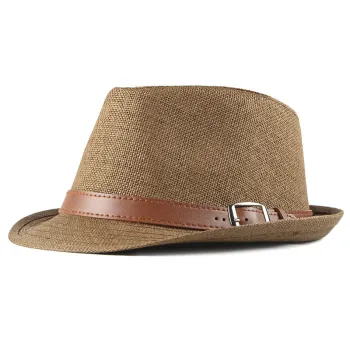 Retro Men's Fedora Hats and Vintage Winter/Summer Caps for Couples