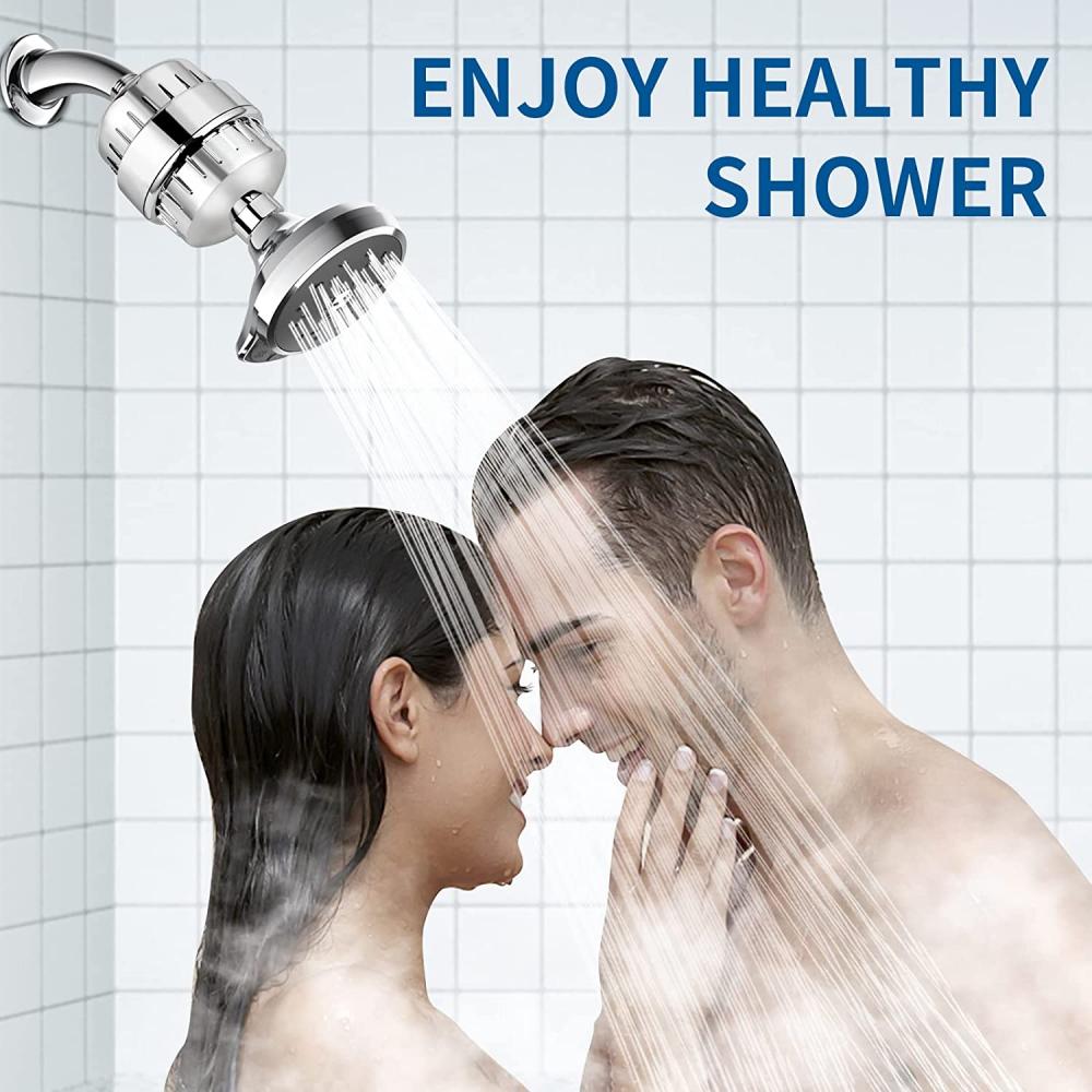 Filtro de ducha de alta presión para eliminar el cloro