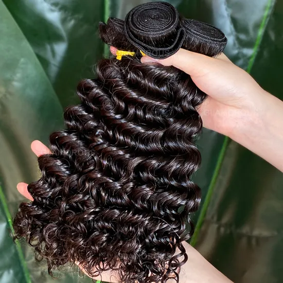 Top Quality Deep Wave Human Hair Bundles - 100% Raw Human Hair Wholesales