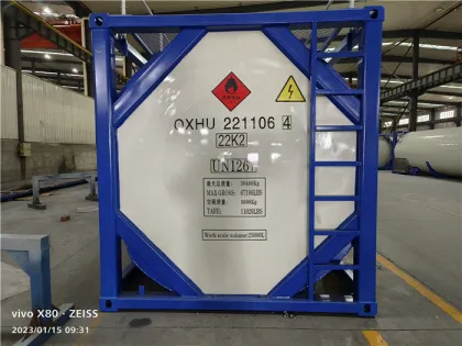 20ft 25m3 Crude Oil Tank Container