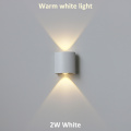 2W LED Outdoor Indoor Dekoration Wandleuchte