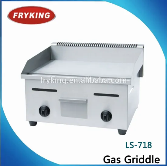 stainless steel flat plate gas grill griddle