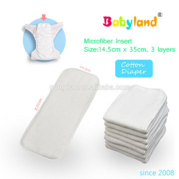 China Factory Hotsale Microfiber Inserts for Baby Cloth Diapers