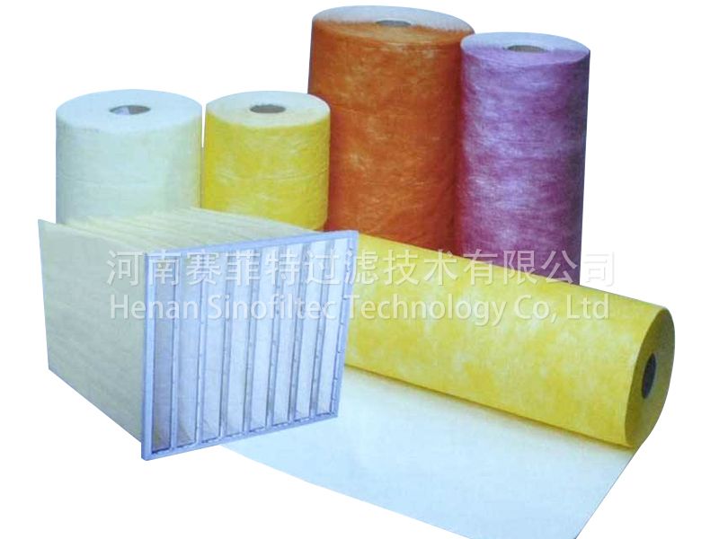 F5-F6 Air Filter Glassfiber Material 