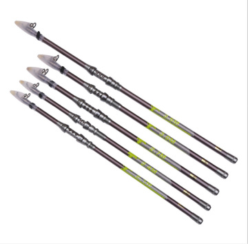 Factory Direct Carbon Fiber ExtraFast Action Telescopic Sea Fishing Rods 2.1m-3.6m