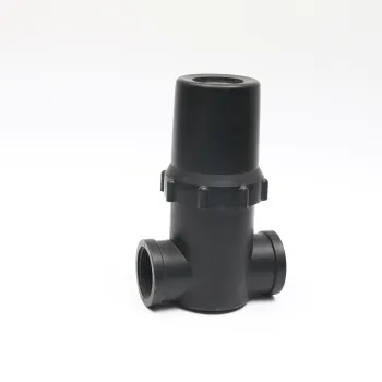 1 1/2" Plastic Pipe FIttings Female NPT Inline Water Pump Sediment  Strainer Filter with Custom Sized Stainless Steel Mesh