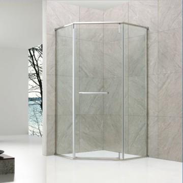 Newest cheaper factory supplier corner entry shower enclosure