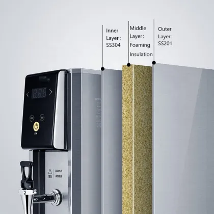 Commercial Hotel Automatic Hot Water Boiler Freestanding Water Dispensers