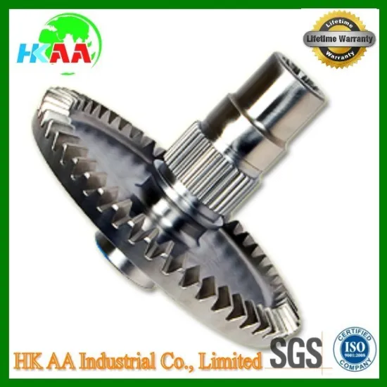 Custom precision aluminum steering small cut bevel gears