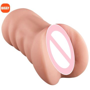 Brinquedo vaginal de silicone realista para masturbação masculina